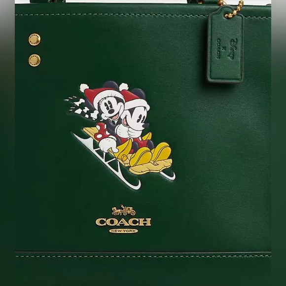 Coach X Disney Dempsey tote 22 with sled motif - Picture 4 of 10